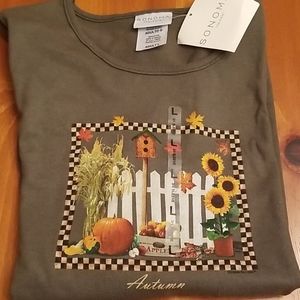 Sonoma Fall themed tee
